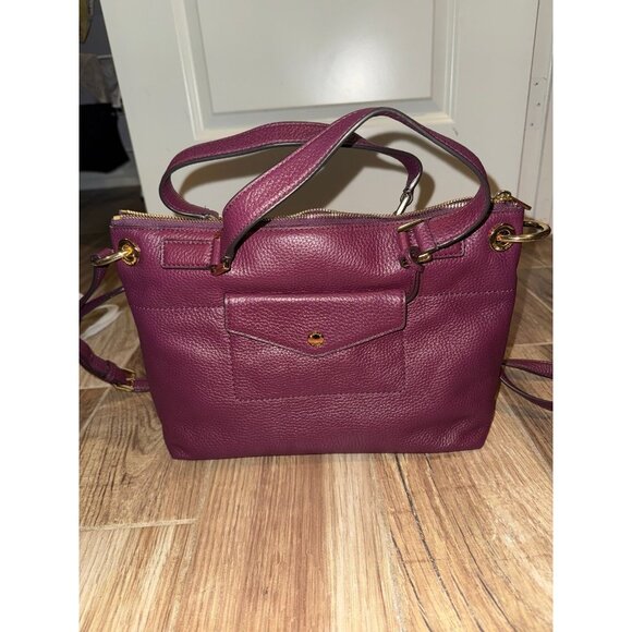 Michael Kors Mira Medium Satchel Leather Handbag Purse - Picture 1 of 5